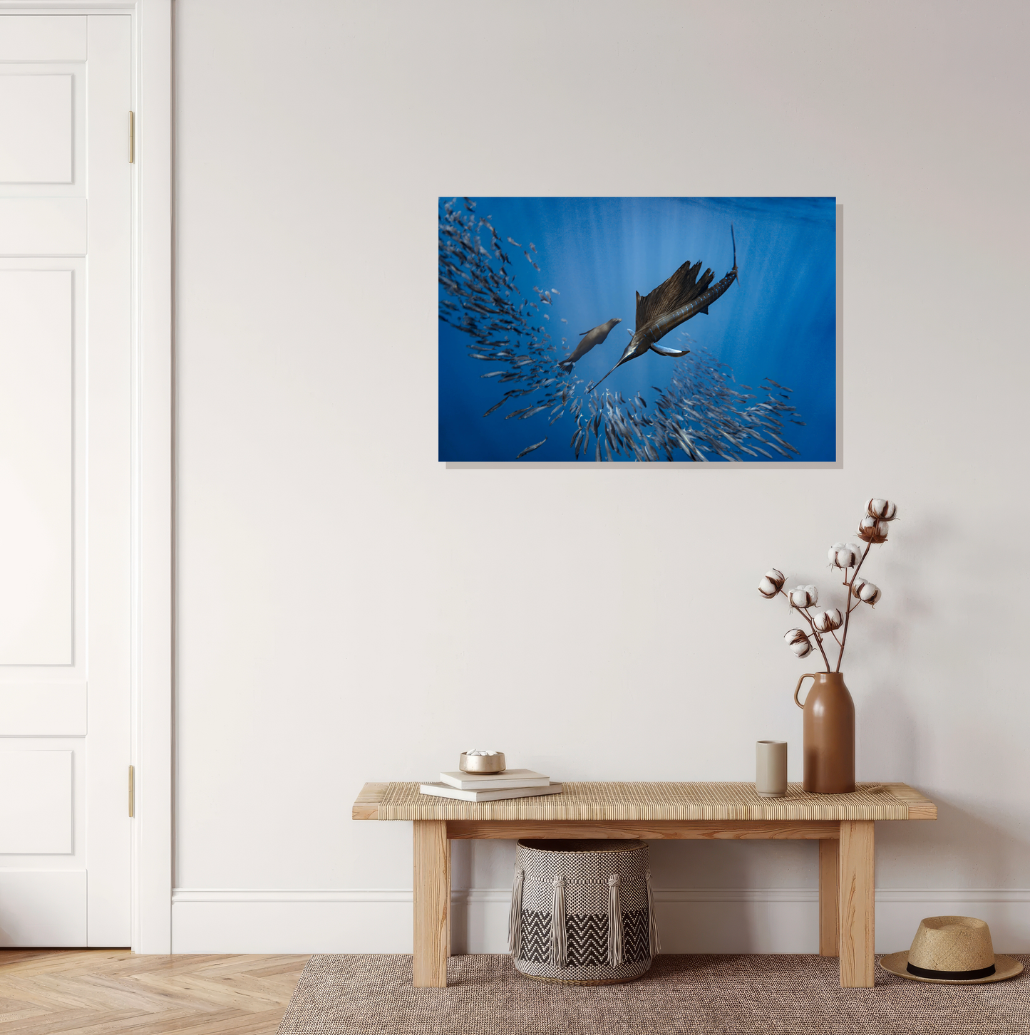 Sailfish Print Wall Art Photography by Valentina Kochian