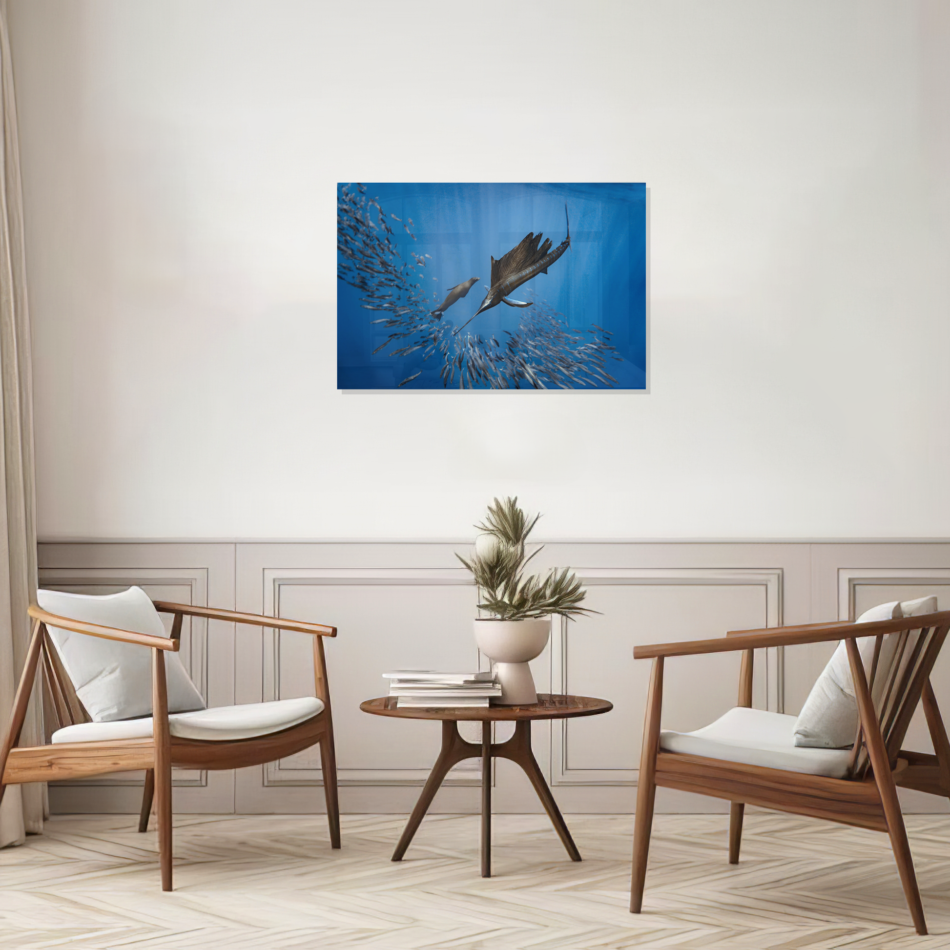 Sailfish Print Wall Art Photography by Valentina Kochian