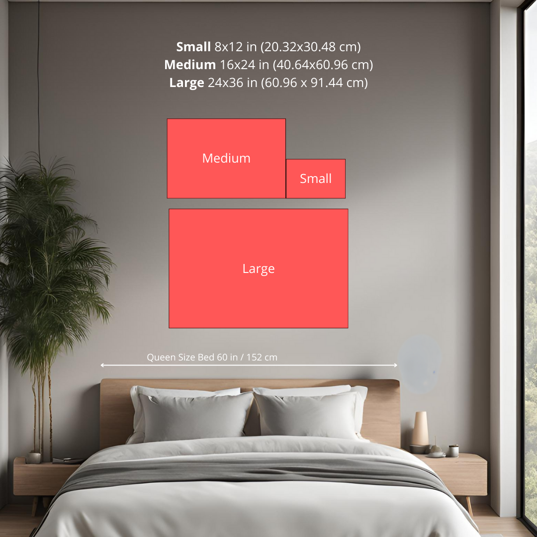 Sizing Chart for Prints by Valentina Kochian